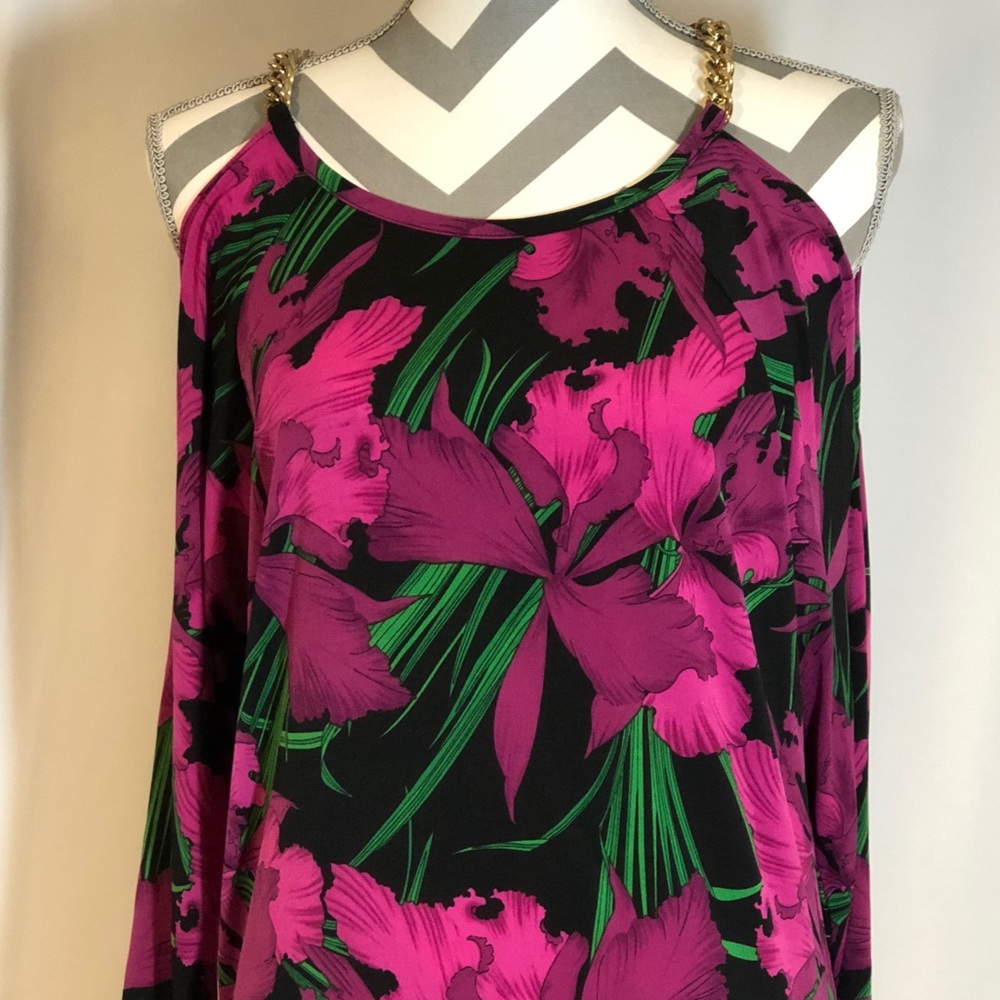 Michael Kors Cold Shoulder Blouse